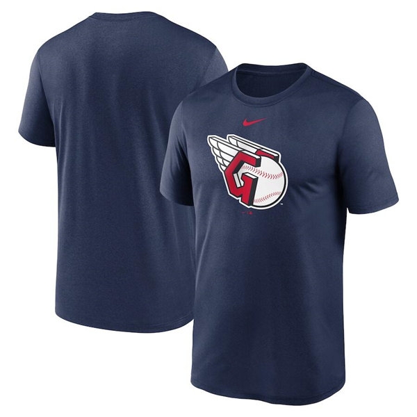 Men's Cleveland Guardians Navy T-Shirt Men's Cleveland Guardians Navy T-Shirt